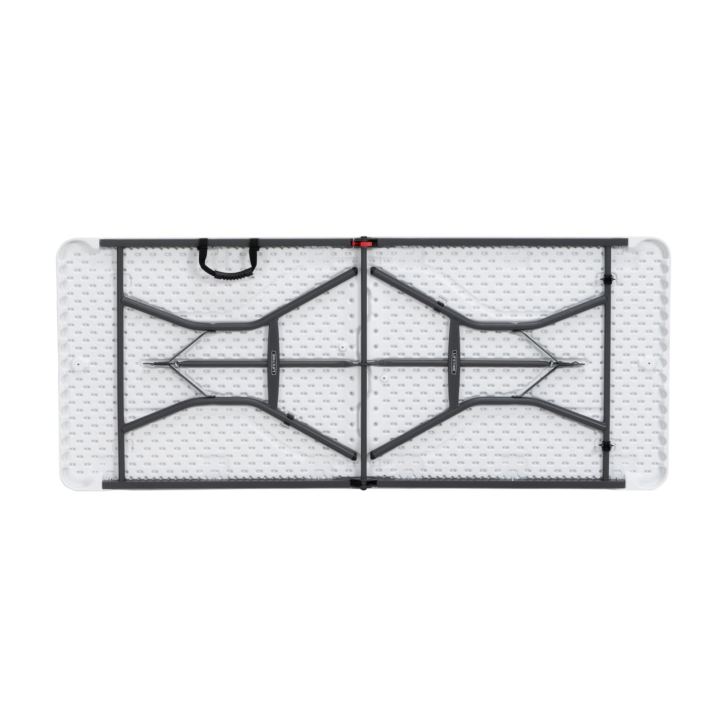 Lifetime 6-Foot Fold in Half Table, Light Commercial, White Granite