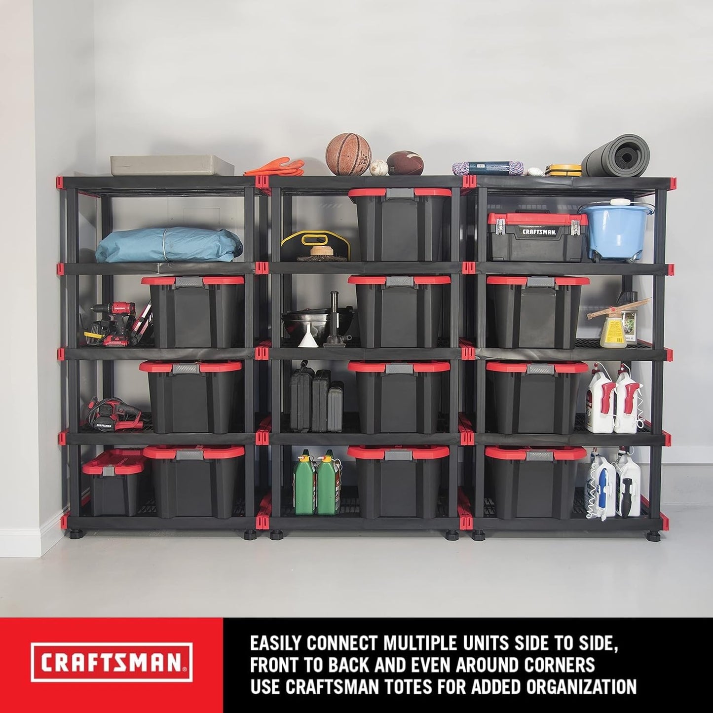 CX Craftsman 5-Tier Highly Durable Storage Rack