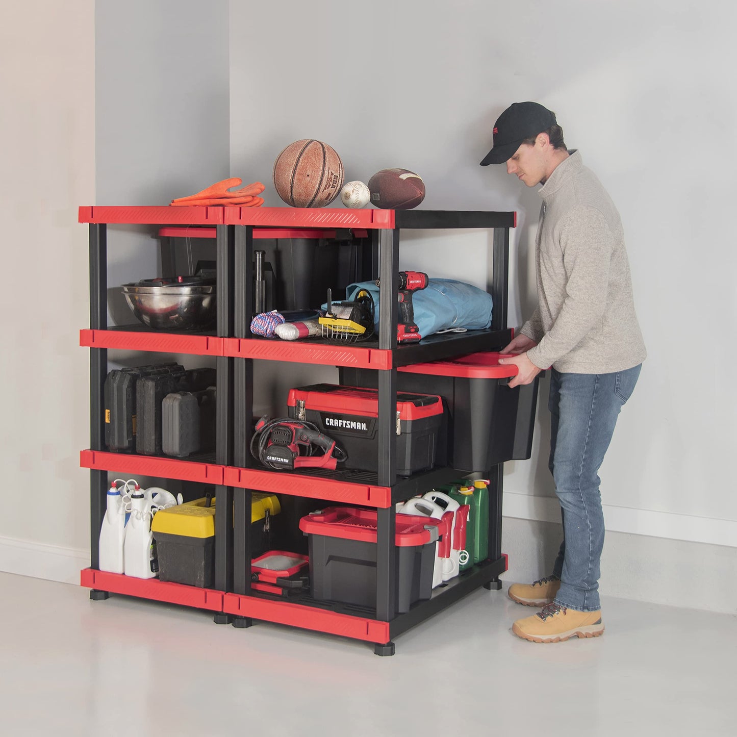 CX Craftsman 5-Tier Highly Durable Storage Rack