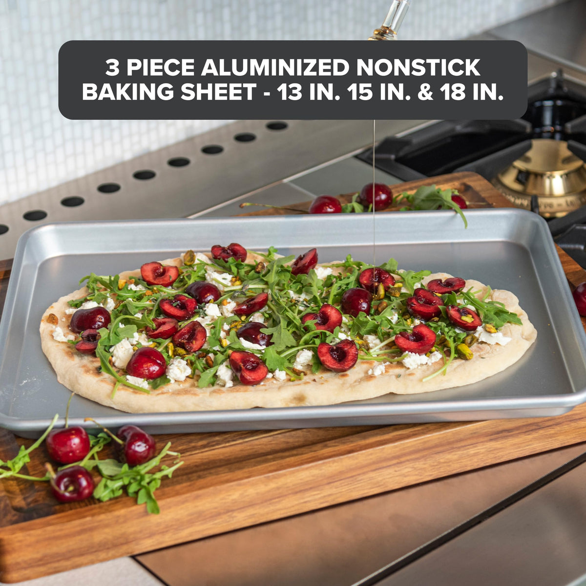 Viking Premium 3-Piece Nonstick Baking Sheet Pan Set