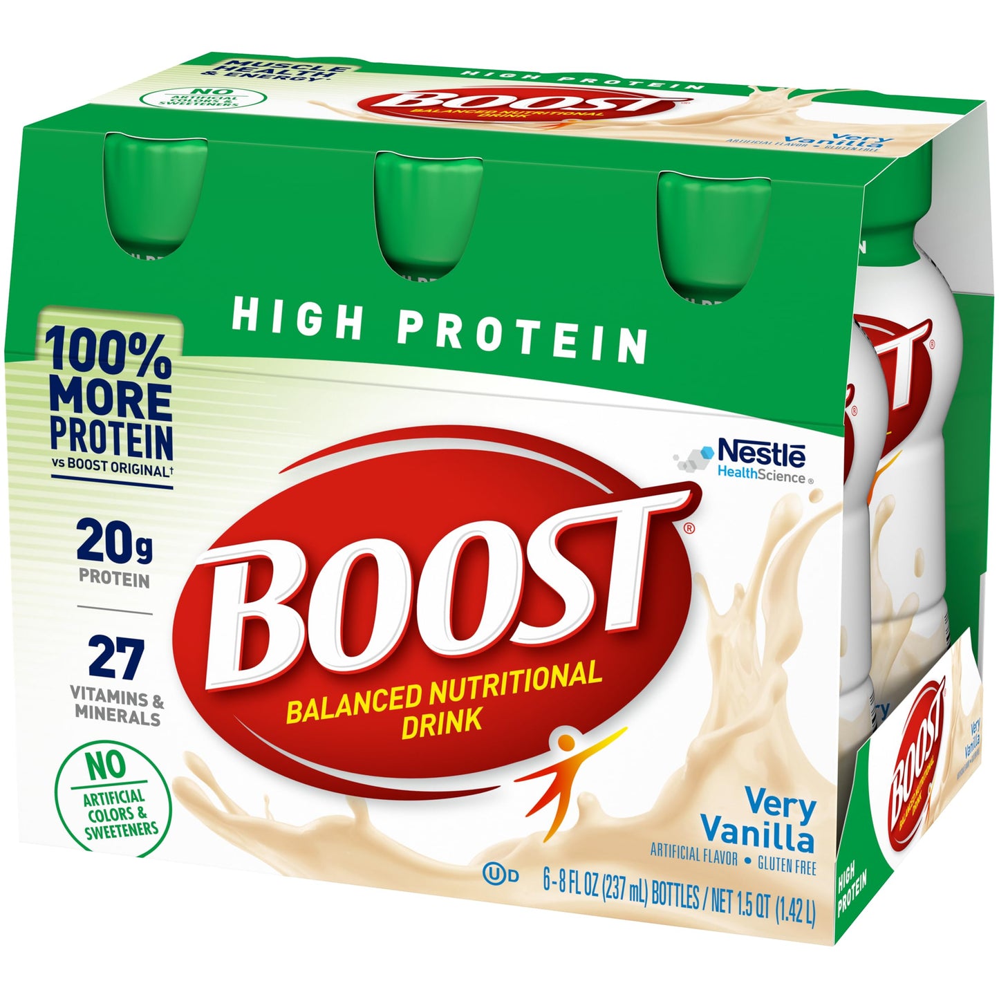 BOOST Original Ready to Drink Nutritional Drinks,  8 Fl Oz Bottles (Pack of 24)