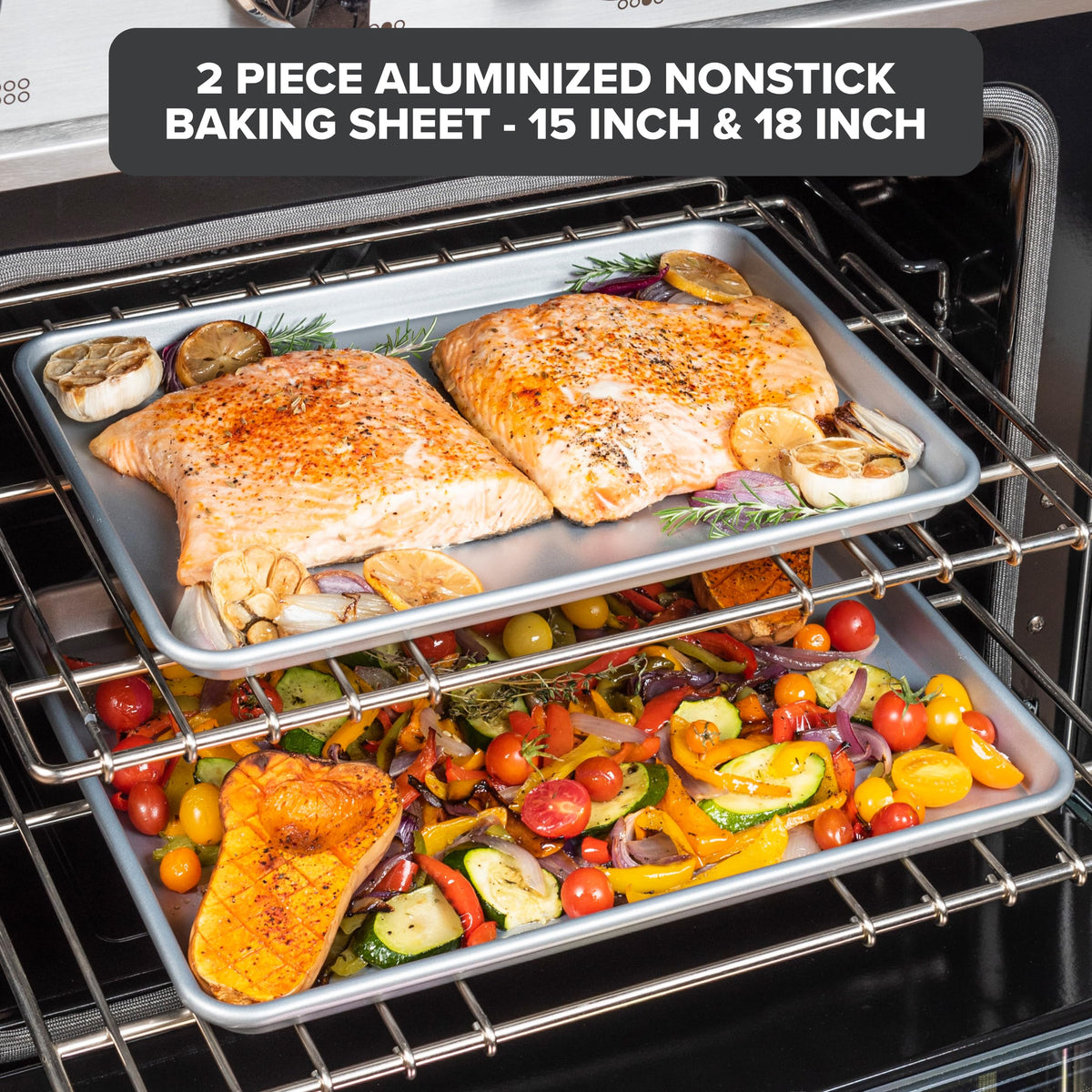 Viking Premium 3-Piece Nonstick Baking Sheet Pan Set