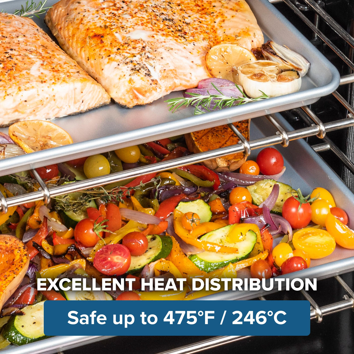 Viking Premium 3-Piece Nonstick Baking Sheet Pan Set
