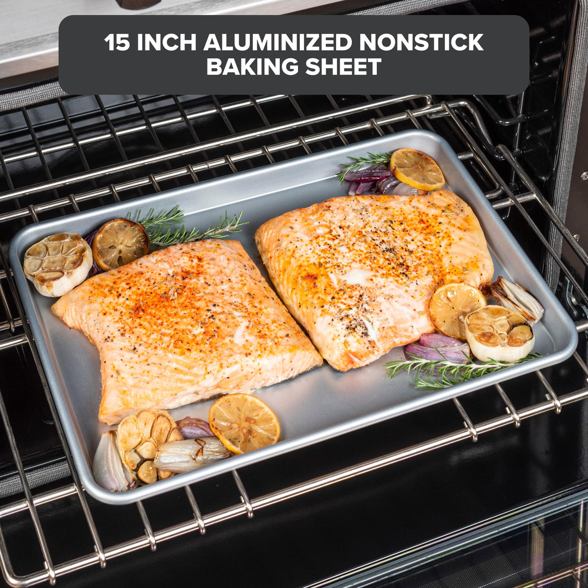 Viking Premium 3-Piece Nonstick Baking Sheet Pan Set