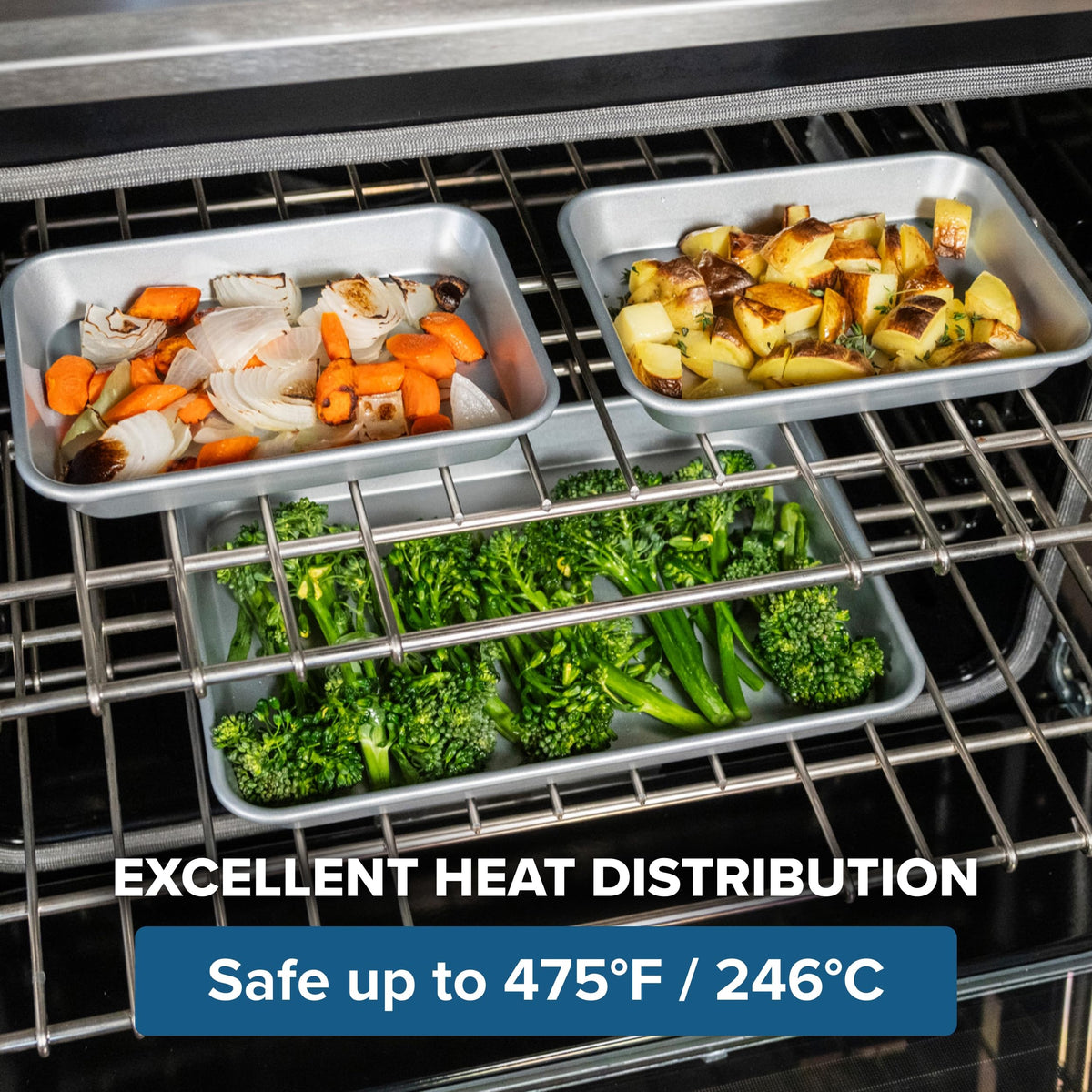 Viking Premium 3-Piece Nonstick Baking Sheet Pan Set
